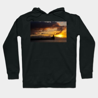 Northumbrian Sunrise Panorama Hoodie